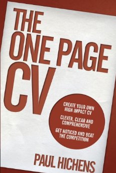 One page CV Book