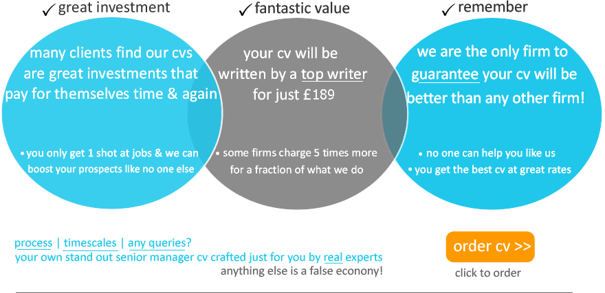 Order CV writing services