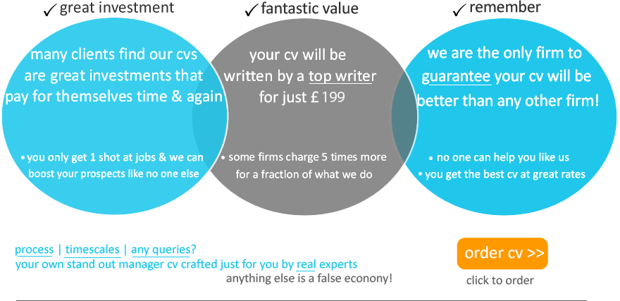 Order CV writing services