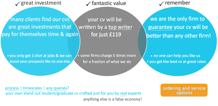 Order CV writing services